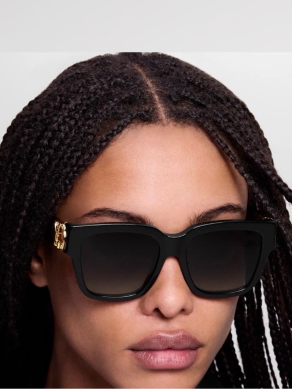Louis Vuitton Black Sunglasses with Gold LV Medallions - Picture 4 of 9